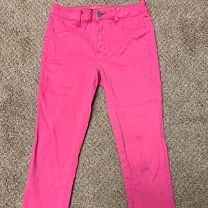 Women’s Size 6 pink American Eagle Jegging